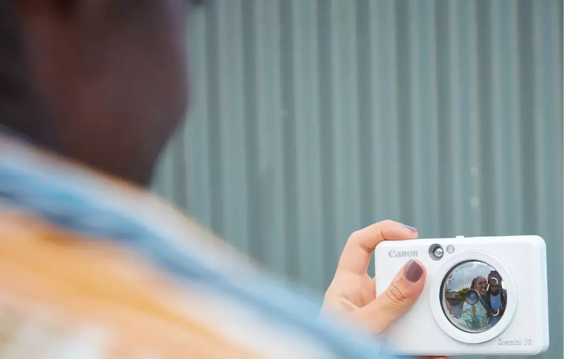 Aparat natychmiastowy z funkcją drukowania Canon Zoemini S2 Biały